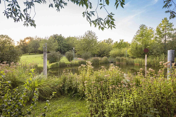 Gartenanlage der Oberberg Fachklinik D&uuml;sseldorf Kaarst